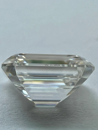 Emerald Cut GRA Certified Loose Moissanite Stones D VVS1 Sizes 4x6 mm 5x7 mm 6x8 mm 7x9 mm USA Stock