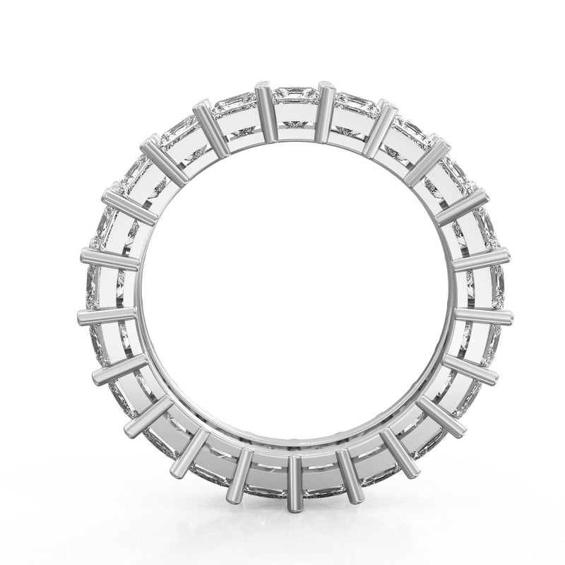 3.75ct Ladies Princess Cut Diamond Eternity Band